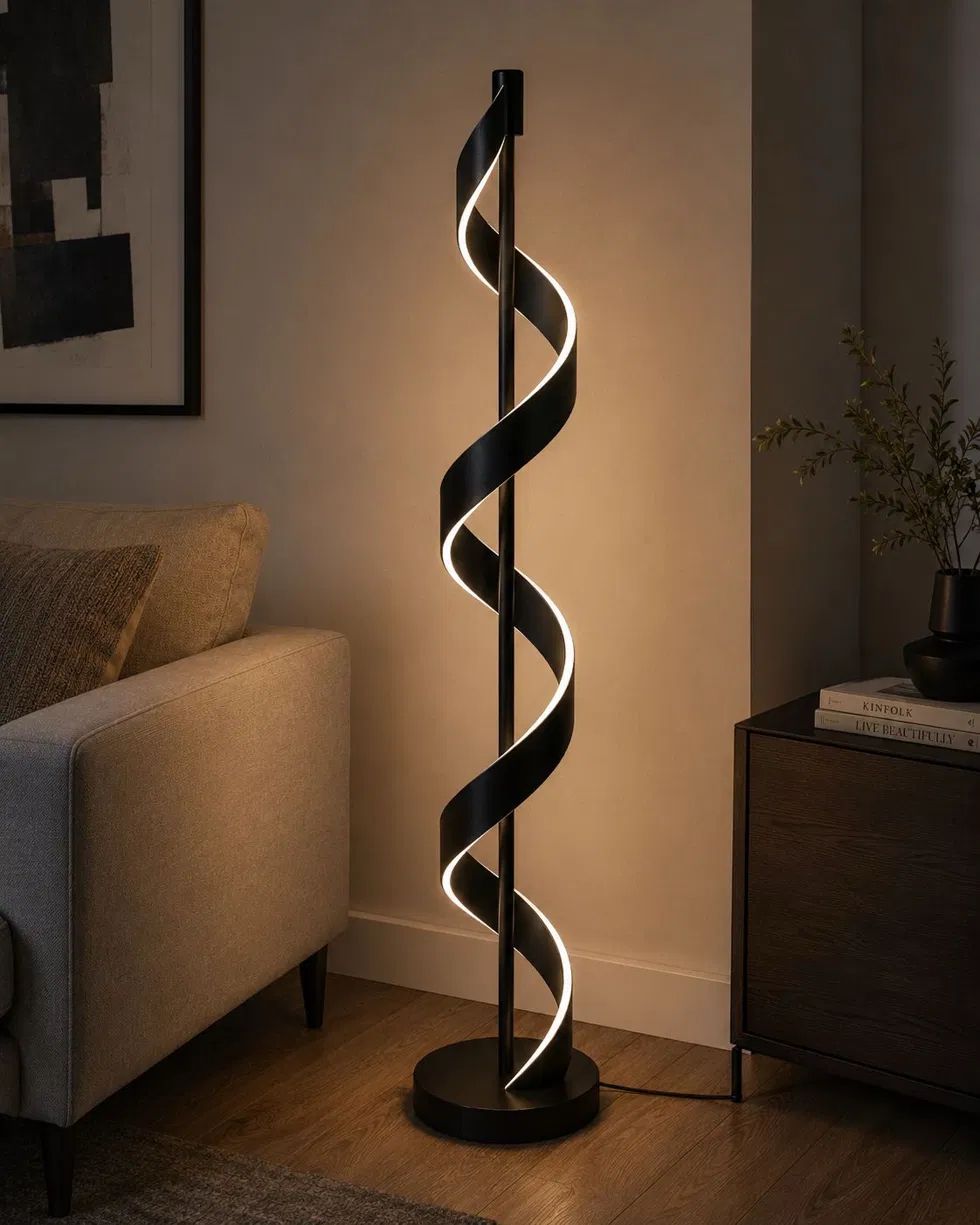 SPIRALE, lampadaire spiralé Manifold